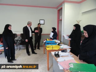 بازدید رئیس کمیته استانی نظارت و ارزیابی از دانشکده / آموزشکده های فنی و حرفه ای استان  2