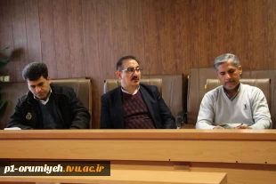 نشست مشترک شوراهای آموزشی. پژوهشی دانشگاه پیرامون سامانه ملی کار آموزی و نشستهای کارآفرینی
 3