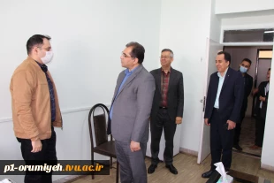دیدار چهره به چهره رئیس دانشگاه فنی و حرفه‌ای استان آذربایجان غربی با کارکنان دانشگاه 8