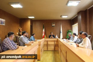 نشست کارکنان حوزه معاونت فرهنگی و دانشجویی دانشکده فنی قاضی ارومیه طباطبایی با رئیس دانشگاه فنی و حرفه‌ای استان
 2