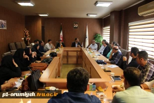 نشست فصلی کارکنان حوزه معاونت آموزشی دانشگاه فنی و حرفه‌ای استان آذربایجان غربی با رئیس دانشگاه  2