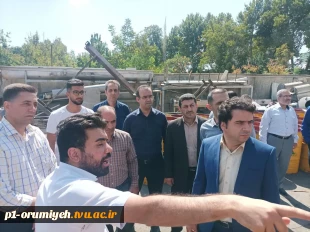 بازدید جمعی از اعضا هیئت علمی و کارکنان دانشگاه فنی و حرفه‌ای استان آذربایجان غربی از کارخانه تاتائو ارومیه 5