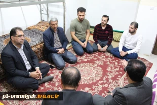 بازدید رئیس دانشگاه فنی و حرفه‌ای استان آذربایجان غربی از خوابگاه شهید احمدی روشن 4