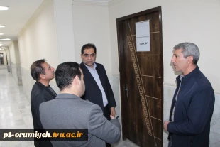 بازدید رئیس دانشگاه فنی و حرفه‌ای استان آذربایجان غربی از خوابگاه شهید احمدی روشن 6