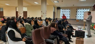 برگزاری کارگاه آموزشی روانشناسی هنر و تأثیر آن در خلق آثار هنری توسط انجمن علمی گرافیک آموزشکده فنی و حرفه‌ای دختران ارومیه 3