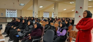 برگزاری کارگاه آموزشی روانشناسی هنر و تأثیر آن در خلق آثار هنری توسط انجمن علمی گرافیک آموزشکده فنی و حرفه‌ای دختران ارومیه 5