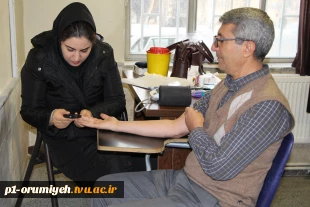 غربالگری فشار خون و قند خون کارکنان و دانشجویان دانشگاه فنی و حرفه‌ای استان آذربایجان غربی 2