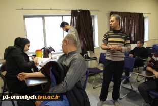 غربالگری فشار خون و قند خون کارکنان و دانشجویان دانشگاه فنی و حرفه‌ای استان آذربایجان غربی 3