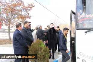 اعزام کاروان راهیان نور دانشجویان دانشگاه فنی و حرفه‌ای استان آذربایجان غربی 11