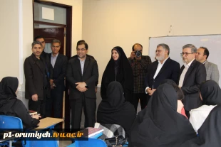 بازدید دکتر محمدصادق معتمدیان استاندار آذربایجان غربی و هیأت همراه از آموزشکده‌های فنی و حرفه‌ای شهید بهشتی و دختران ارومیه 3