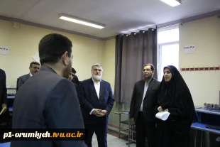 بازدید دکتر محمدصادق معتمدیان استاندار آذربایجان غربی و هیأت همراه از آموزشکده‌های فنی و حرفه‌ای شهید بهشتی و دختران ارومیه 4