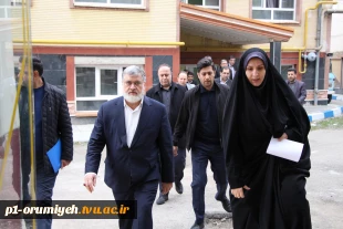 بازدید دکتر محمدصادق معتمدیان استاندار آذربایجان غربی و هیأت همراه از آموزشکده‌های فنی و حرفه‌ای شهید بهشتی و دختران ارومیه 5