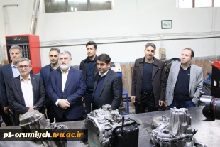 بازدید دکتر محمدصادق معتمدیان استاندار آذربایجان غربی و هیأت همراه از آموزشکده‌های فنی و حرفه‌ای شهید بهشتی و دختران ارومیه 9