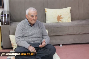 دیدار رئیس دانشگاه فنی و حرفه‌ای استان آذربایجان غربی با پدر شهید فخرالدین موسی‌الرضائی 3