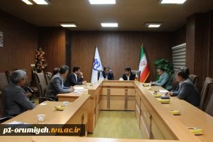 نشست مشترک مدیرکل دفتر امور اجتماعی و فرهنگی استاندار با رئیس دانشگاه فنی و حرفه‌ای استان آذربایجان غربی 2