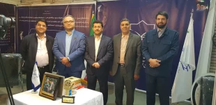 بازدید معاون پژوهش و فناوری دانشگاه فنی و حرفه‌ای استان آذربایجان غربی از نمایشگاه «ال فن»  2