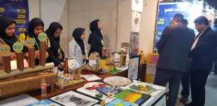 بازدید معاون پژوهش و فناوری دانشگاه فنی و حرفه‌ای استان آذربایجان غربی از نمایشگاه «ال فن»  5