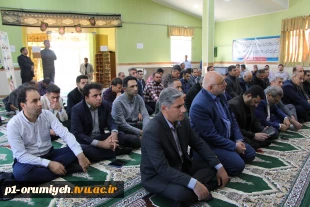 برگزاری مراسم بزرگداشت سالروز ارتحال حضرت امام خمینی (ره)، شهدای ۱۵ خرداد و شهدای خدمت در دانشگاه فنی و حرفه‌ای استان آذربایجان غربی 2
