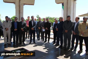 برگزاری مراسم بزرگداشت سالروز ارتحال حضرت امام خمینی (ره)، شهدای ۱۵ خرداد و شهدای خدمت در دانشگاه فنی و حرفه‌ای استان آذربایجان غربی 2