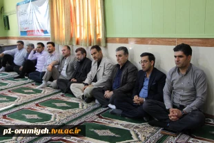 برگزاری مراسم بزرگداشت سالروز ارتحال حضرت امام خمینی (ره)، شهدای ۱۵ خرداد و شهدای خدمت در دانشگاه فنی و حرفه‌ای استان آذربایجان غربی 2