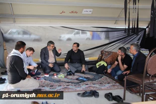 بازدید مدیرکل دفتر فرهنگی و اجتماعی دانشگاه ملی مهارت از موکب دانشگاهیان استان آذربایجان غربی در پیرانشهر 4