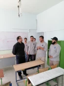 بازدید رئیس دانشگاه ملی و مهارت استان آذربایجان‌غربی از روند اجرای عملیات اردوی جهادی بسیج دانشجویی دانشگاه 4
