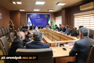 با هدف بررسی مصوبات نشست استاندار آذربایجان غربی با هیئت رئیسه دانشگاه ملی مهارت استان برگزار شد 3