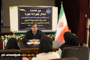 برپایی میز خدمت و دیدار چهره به چهره رئیس دانشگاه ملی مهارت واحد استان آذربایجان غربی با اساتید و دانشجویان آموزشکده دختران ارومیه 2