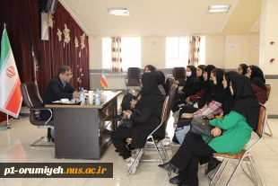 برپایی میز خدمت و دیدار چهره به چهره رئیس دانشگاه ملی مهارت واحد استان آذربایجان غربی با اساتید و دانشجویان آموزشکده دختران ارومیه 7