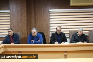 دیدار معاون علمی پژوهشی سپاه شهدا و مسئول ناحیه بسیج دانشجویی استان با رئیس دانشگاه ملی مهارت واحد استان آذربایجان غربی 3