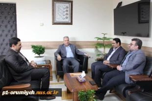 دیدار سرپرست معاونت فرهنگی و دانشجویی دانشگاه ملی مهارت با معاون سیاسی و اجتماعی استانداری آذربایجان غربی 2