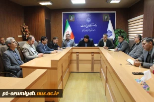 نشست صمیمی سرپرست دانشگاه ملی مهارت واحد استان آذربایجان غربی با کارکنان دانشکده شهید قاضی طباطبایی ارومیه 3