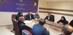 نشست صمیمی سرپرست دانشگاه ملی مهارت واحد استان آذربایجان غربی با کارکنان آموزشکده دختران خوی 13