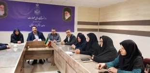 نشست صمیمی سرپرست دانشگاه ملی مهارت واحد استان آذربایجان غربی با کارکنان آموزشکده دختران خوی 24