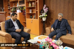 دیدار رئیس پارک علم و فناوری آذربایجان غربی با سرپرست دانشگاه ملی مهارت استان 2