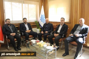 دیدار سرپرست دانشگاه ملی مهارت استان آذربایجان غربی با سرپرست دانشگاه صنعتی ارومیه 2