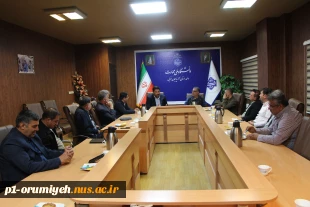 نشست سرپرست دانشگاه ملی مهارت استان آذربایجان غربی با صاحبان صنایع استان 2