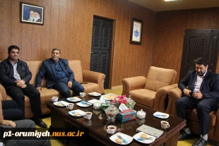 دیدار اعضای هیئت رئیسه مؤسسه آموزش عالی آفاق ارومیه با سرپرست دانشگاه ملی مهارت استان آذربایجان غربی 5
