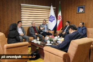 دیدار اعضای هیئت رئیسه مؤسسه آموزش عالی آفاق ارومیه با سرپرست دانشگاه ملی مهارت استان آذربایجان غربی 6