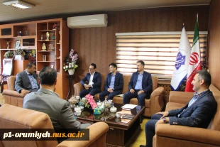 دیدار معاون مدیریت استانی بانک قرض الحسنه مهر ایران با سرپرست دانشگاه ملی مهارت استان آذربایجان غربی  2