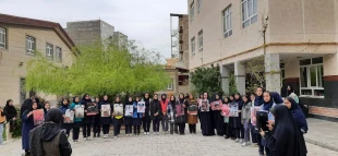 تجمع جامعه دانشگاهیان دانشگاه ملی مهارت استان آذربایجان غربی در حمایت از مردم مظلوم غزه 10