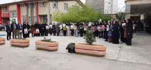 تجمع جامعه دانشگاهیان دانشگاه ملی مهارت استان آذربایجان غربی در حمایت از مردم مظلوم غزه 11