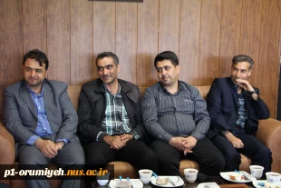 دیدار مسئول سازمان بسیج مهندسین عمران و معماری آذربایجان غربی با سرپرست دانشگاه ملی مهارت استان 5