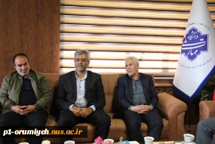 دیدار مسئول سازمان بسیج مهندسین عمران و معماری آذربایجان غربی با سرپرست دانشگاه ملی مهارت استان 6