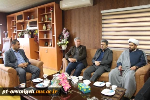 دیدار رئیس پژوهشکده مدیریت خطرپذیری، بحران و مهندسی زیرساخت دانشگاه ارومیه با سرپرست دانشگاه ملی مهارت استان آذربایجان غربی 2