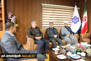 دیدار رئیس پژوهشکده مدیریت خطرپذیری، بحران و مهندسی زیرساخت دانشگاه ارومیه با سرپرست دانشگاه ملی مهارت استان آذربایجان غربی 3