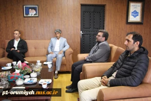 دیدار رئیس پژوهشکده مدیریت خطرپذیری، بحران و مهندسی زیرساخت دانشگاه ارومیه با سرپرست دانشگاه ملی مهارت استان آذربایجان غربی 4