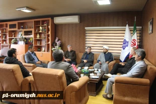 دیدار رئیس پژوهشکده مدیریت خطرپذیری، بحران و مهندسی زیرساخت دانشگاه ارومیه با سرپرست دانشگاه ملی مهارت استان آذربایجان غربی 5