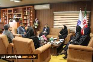 دیدار معاونین آموزشی و فرهنگی مؤسسه آموزش عالی آیین کمال ارومیه با سرپرست دانشگاه ملی مهارت استان آذربایجان غربی
 2