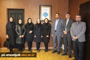 دیدار معاونین آموزشی و فرهنگی مؤسسه آموزش عالی آیین کمال ارومیه با سرپرست دانشگاه ملی مهارت استان آذربایجان غربی
 4